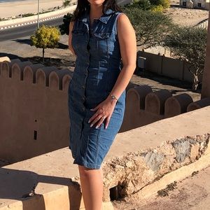 Denim dress